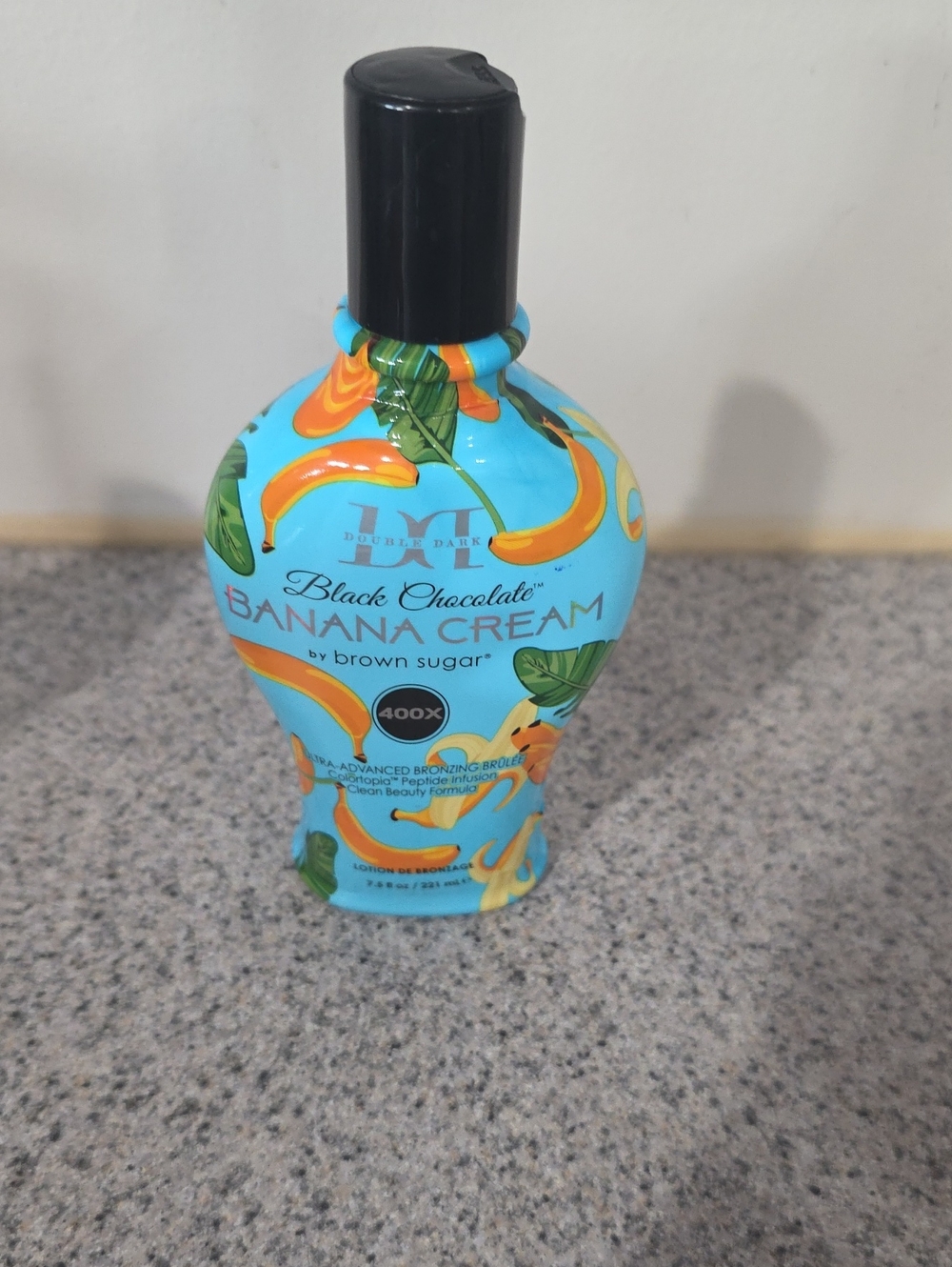 Brown Sugar Black Chocolate Banana Cream Tanning Lotion - Blue